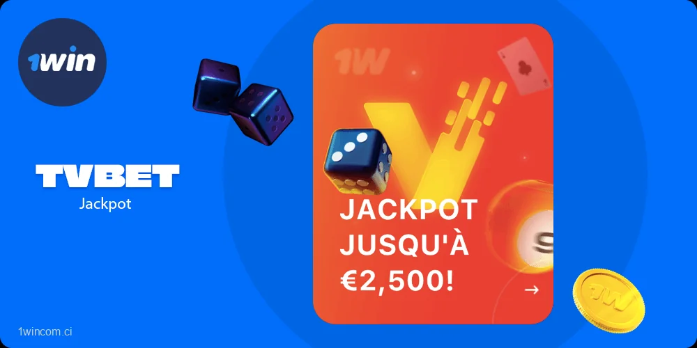 Tout sur le jackpot TVBET 1win